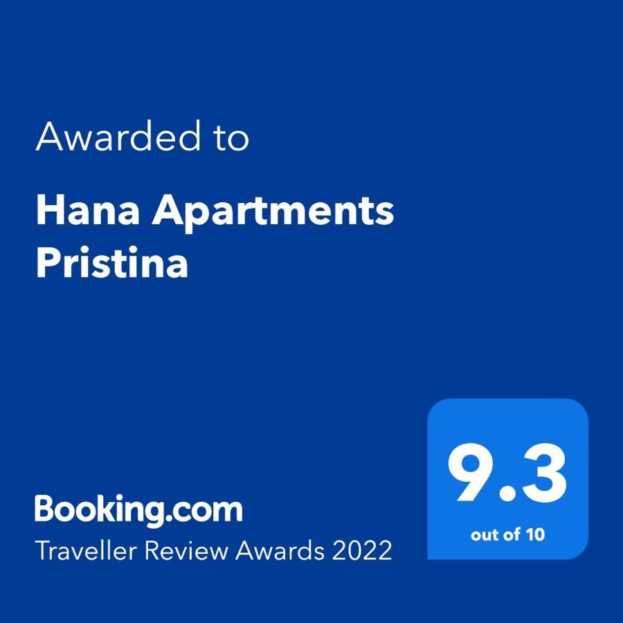 Hana Apartments Prishtina Prishtine Bagian luar foto